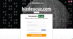 Desktop Screenshot of bizdeucuz.com